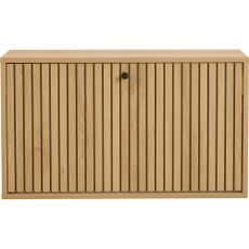 Výklopná skrinka na topánky v dekore duba v prírodnej farbe 72x43x17 cm Albany – Actona