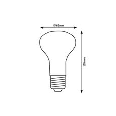 Rabalux 79113 - LED Žiarovka R63 E27/9W/230V 3000K