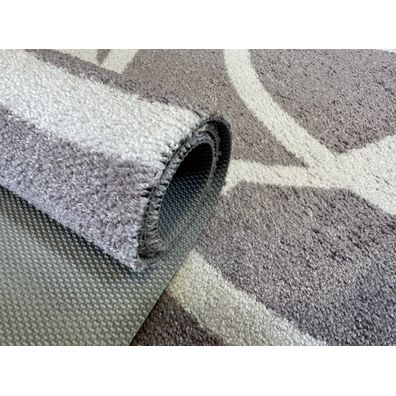GDmats , Dizajnový kusový koberec Honeycomb od Jindřicha Lípy, 160x230, béžová, chodba / predsieň