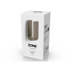Nástenný kovový háčik taupe Ume – Zone