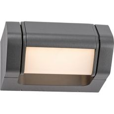 Rabalux 77103 - LED Vonkajšie nástenné svietidlo MEDNA LED/8W/230V IP54 antracit