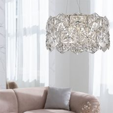 Zuma Line P0534-05C-F4AC - Luster na lanku DAVI 5xG9/33W/230V chróm