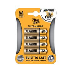 JCB-LR06-4B - 4 ks Alkalická batéria AA 1,5V