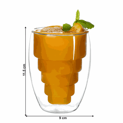 Termo poháre, set 2 ks, 250 ml, HOTCOLD TYP 17