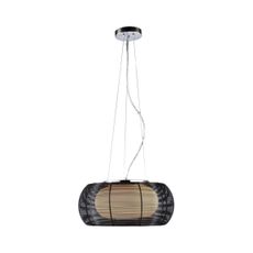Searchlight 20025 - Luster na lanku 2xE27/60W/230V pr. 40 cm čierna