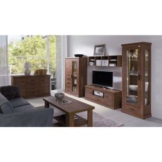 KONDELA Hilard AR10 polica dub stirling