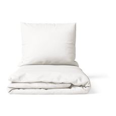 Biele obliečky na dvojlôžko z mikrosaténu 200x200 cm Basic – Bonami Essentials