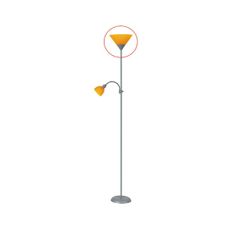 Rabalux 4026 - Náhradné tienidlo k stojacej lampe ACTION E27 veľké  - oranžová