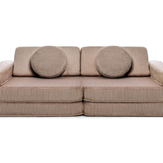 SHAPPY Veľký multifunkčný skladací bunker z menčestra SOFA Zvoľte farbu: Hnedá