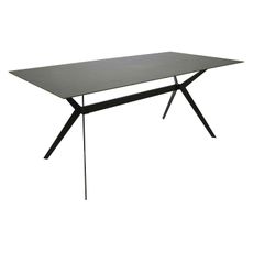 Hom`in JEDÁLENSKÝ STÔL, čierna, sivá, 180/90/75 cm