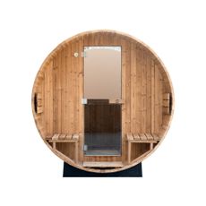 M-SPA - Záhradná sauna barrel 240 cm x Ø 210 cm