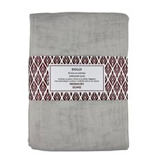 Záclona na páske Dolly polyester svetlosivá 140x260 (x2) Merkury Home