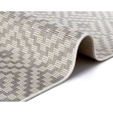 Mujkoberec Original , Kusový koberec  Mia 103523 Grey Creme – na von aj na doma, 160x230, šedá, chodba / predsieň