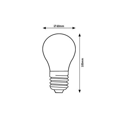 Rabalux 79171 - LED Žiarovka FILAMENT A60 E27/7W/230V 3000K