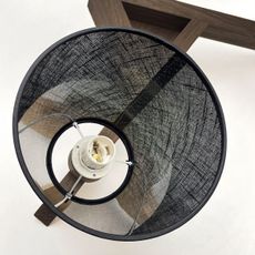 Brilagi - LED  Prisadený luster ANTHONY 3xE14/40W/230V dub orech/čierna