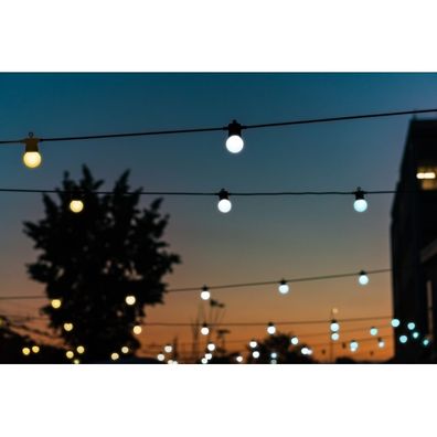 Twinkly TWF020GOP-BEU - LED Vonkajšia dekoratívna reťaz 20xLED 14m IP44 Wi-Fi