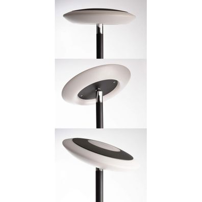 Deko-Light 343028-LED Stmievateľná stojacia lampa BERMUDA LED/18W/230V 3000K čierna