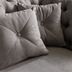 Pohovka Paris Chesterfield grey velvet