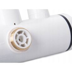 Prietokový ohrievač vody so sprchou s LCD displejom 3000W/230V IPX4 biela