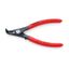 KNIPEX 49 41 A11 presné kliešte na vonkajšie poistné krúžky, 130 mm - protišmyková rukoväť