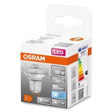 OSRAM LED žiarovka PAR16 50 36 4,3 W GU10 4000 K studená biela