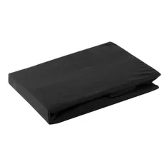 JERSEY PRESTIERADLO 90X200 CM, VÝŠKA 25 CM ČIERNE