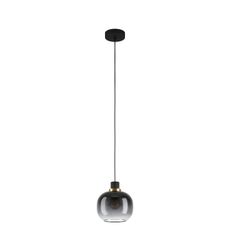 Eglo 99616 - Luster na lanku OILELLA 1xE27/40W/230V šedá
