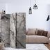 Paraván Grey Marble Dekorhome 225x172 cm (5-dielny)