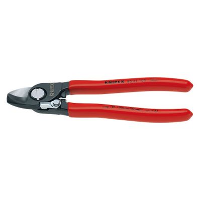 Káblové nožnice s otváracou pružinou potiahnuté plastom 165 mm - 9521165