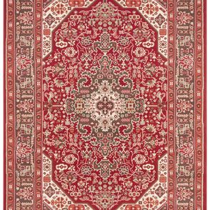 Nouristan - Hanse Home koberce Kusový koberec Mirkan 104098 Oriental red - 80x250 cm