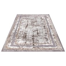 Hanse Home , Kusový koberec Shine 105920 Classic White Cream Silver, 57x90, hnedá, obývacia izba
