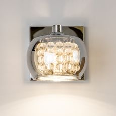 Brilagi - LED Krištáľové nástenné svietidlo JEWEL 1xG9/42W/230V