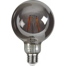 Teplá LED/filamentová žiarovka E27, 2 W Plain Smoke – Star Trading