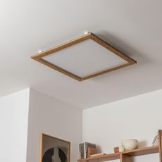 Eglo - LED RGBW Stmievateľný panel SALOBRENA-C LED/30,5W/230V hnedá + DO