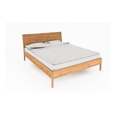 Dvojlôžková posteľ z dubového dreva 140x200 cm Pola - The Beds