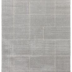 ELLE Decoration koberce AKCIA: 80x150 cm Kusový koberec Glow 103654 Light grey / Cream z kolekcie Elle - 80x150 cm