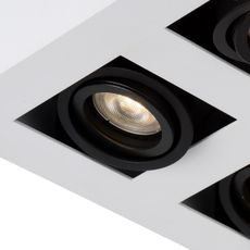 Lucide 09119/21/30 - LED Bodové svietidlo XIRAX 4xGU10/5W/230V biela