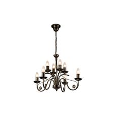Luster na reťazi DONATO 8xE14/40W/230V