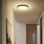 LED Kúpeľňové stropné svietidlo so senzorom LED/18W/230V IP44 4000K pr. 29 cm+DO