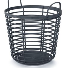 Prosperplast Kôš s rúčkami Zania antracit, varianta 43 cm