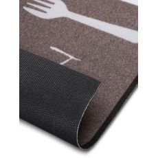 Hanse Home , Behúň Cook & Clean 105724 Brown White, 50x150, hnedá, kuchyňa