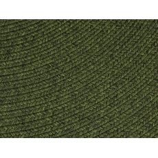 Hanse Home , Kusový koberec Braided 105554 Green kruh – na von aj na doma, 200x200 (priemer) kruh, zelená, chodba / predsieň