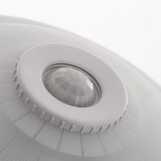 Ecolite WHST78-BI - Stropné svietidlo s PIR senzorom VERA 2xE27/60W/230V
