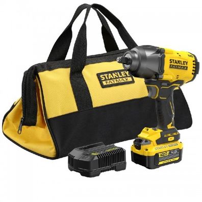 Akumulátorový rázový uťahovač 1/2" V20 18V 1x4,0Ah Stanley FatMax SFMCF940M1