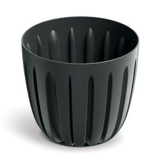 Prosperplast Plastový květináč WARIOS šedý, varianta 13,8 cm