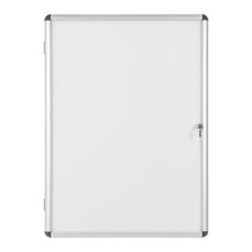 Vnútorná vitrína s bielym magnetickým povrchom, 720 x 980 mm