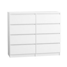 Komoda 120/8 cm - biela