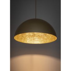 Luster na lanku SFERA 1xE27/60W/230V pr. 70 cm zlatá