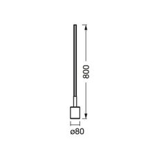 Ledvance - LED RGBW Stmievateľná stojacia lampa SMART+ FLOOR LED/8W/230V Wi-Fi +DO