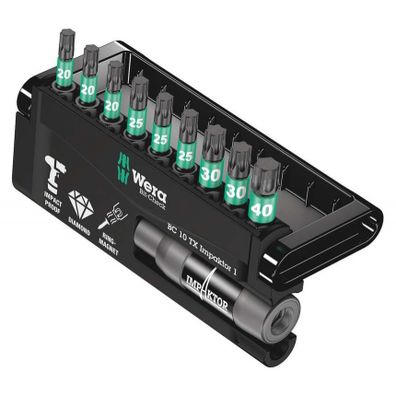 Wera 057688 Bit-Check 10 TX Impaktor 1 s držiakom 897/4 Impaktor R (sada 10 ks)